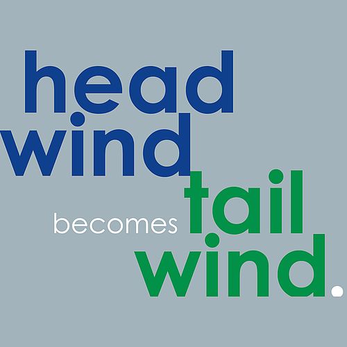 WindEnergy Postcard: head wind becomes tail wind.