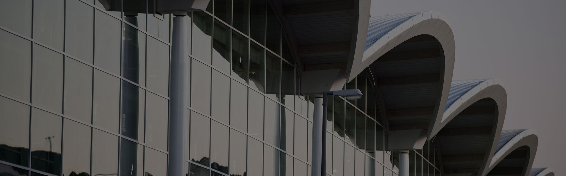 Fassade der Hamburg Messe