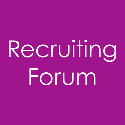 Recruiting Forum
