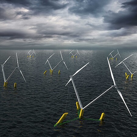 Floating Wind - © aerodyn engineering gmbh