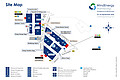 Geländeplan der WindEnergy Hamburg 2026