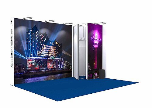 Beispieldarstellung von Komplettstand Batteriespeicher